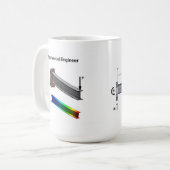 Maschinenbauingenieur-Tasse Kaffeetasse (Vorderseite Links)