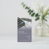 "Maschinenbauingenieur" Visitenkarte (Stehend Vorderseite)