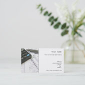 "Maschinenbauingenieur" Visitenkarte (Stehend Vorderseite)