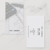 "Maschinenbauwesen" Visitenkarte (Vorne/Hinten)