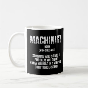 Maschinenbediener mit einem Problem 7 Kaffeetasse