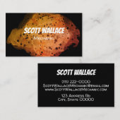 Maschinenbetriebskarte Visitenkarte (Vorne/Hinten)