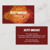 Maschinenbetriebskarte Visitenkarte (Vorne/Hinten)