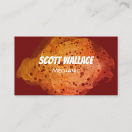 Maschinenbetriebskarte Visitenkarte