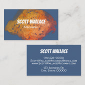 Maschinenbetriebskarte Visitenkarte (Vorne/Hinten)