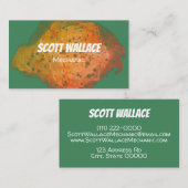 Maschinenbetriebskarte Visitenkarte (Vorne/Hinten)