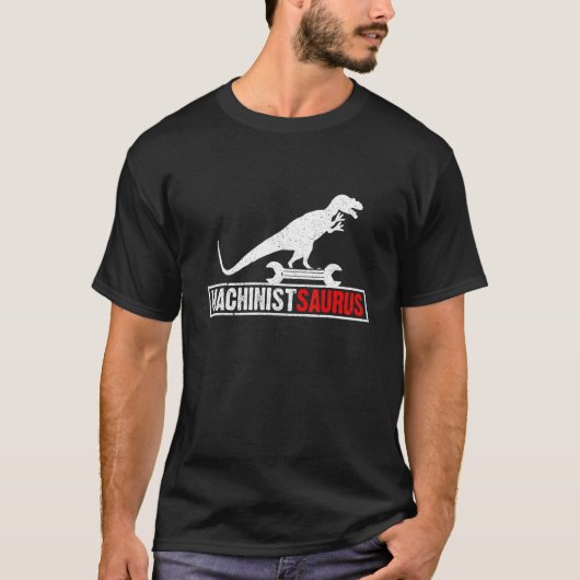 Maschinenführer Saurusrex T-Shirt (Vorderseite)