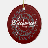 Maschinengestänge Keramik Ornament (Links)