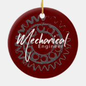 Maschinengestänge Keramik Ornament (Hinten)