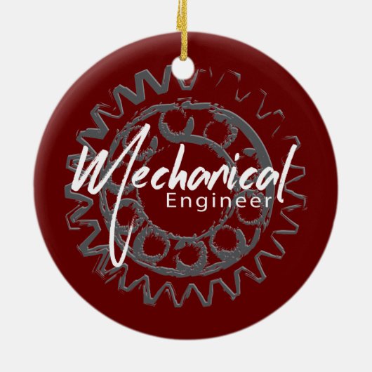 Maschinengestänge Keramik Ornament (Hinten)