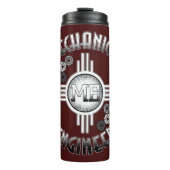 Maschinengestänge Thermosbecher (Vorderseite)