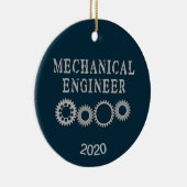 Maschinengetriebe Keramik Ornament (Rechts)