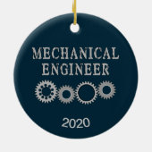 Maschinengetriebe Keramik Ornament (Hinten)