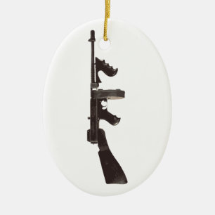Maschinengewehr Keramikornament