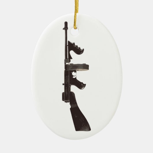 Maschinengewehr Keramikornament (Vorne)