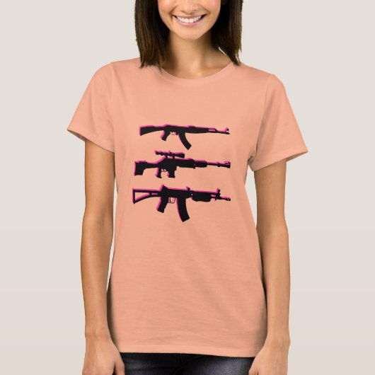 Maschinengewehr T-Shirt (Vorderseite)