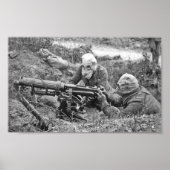 Maschinengewehrnest Poster (Vorne)