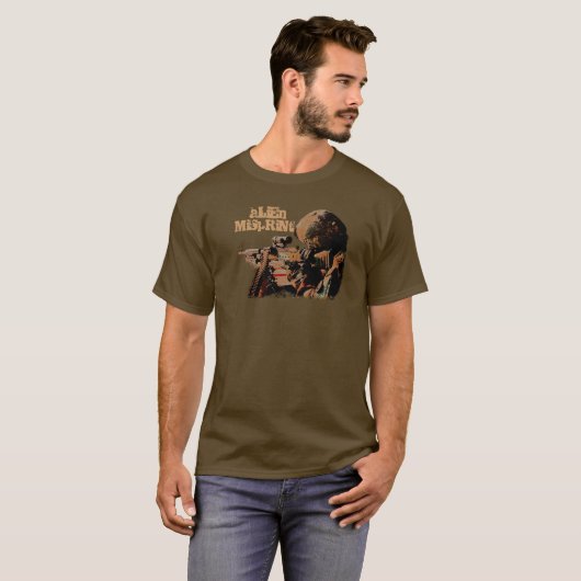 Maschinengewehrschütze T-Shirt (Vorne ganz)