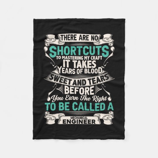 Maschineningenieur Fleecedecke (Vorderseite)