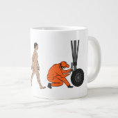 Maschineningenieur für die Evolution Jumbo-Tasse (Vorderseite Rechts)