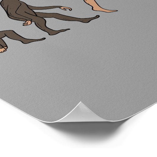 Maschineningenieur für die Evolution Poster (Ecke)