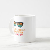 Maschineningenieur Kaffeetasse (Vorderseite Links)