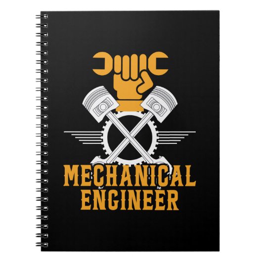 Maschineningenieur Notizblock (Vorderseite)