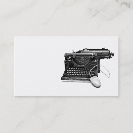 Maschineninstruktion Visitenkarte (Vorderseite)