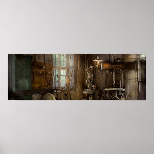Maschinenistin - Industrielle Revolution Poster (Vorne)
