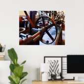 Maschinenladen Poster (Heimbüro)