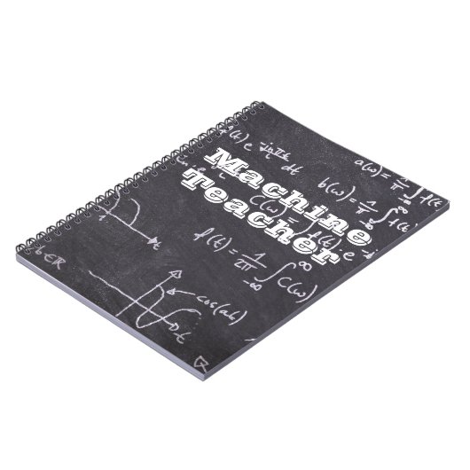 Maschinenlehrer Notizblock (Linke Seite)