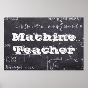 Maschinenlehrer Poster