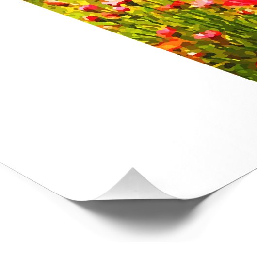 Maschinenpferd Fotodruck (Ecke)