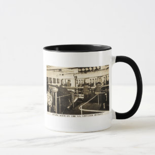 Maschinenraum auf der S.S. Greater Detroit - D&C L Tasse