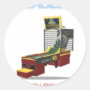 Maschinenreihe: Alley Roller Aufkleber