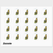 Maschinenreihe: Gopher Bash Sticker (Blatt)