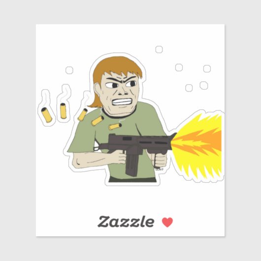 Maschinenschieber Aufkleber (Blatt)