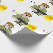 Maschinenschieber Geschenkpapier (Ecke)