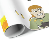 Maschinenschieber Geschenkpapier (Rolleneckpunkt)