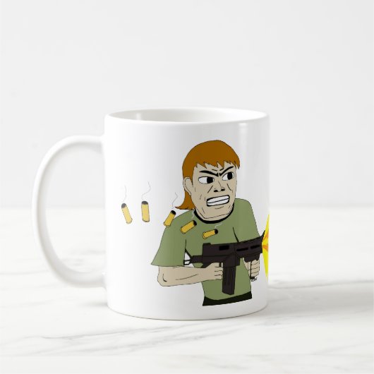 Maschinenschieber Kaffeetasse (Links)