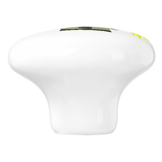 Maschinenschieber Keramikknauf (Seitenansicht)