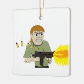 Maschinenschieber Keramikornament (Links)