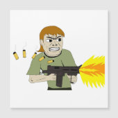 Maschinenschieber Magnetkarte (Vorderseite)