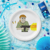 Maschinenschieber Pappteller (Party)