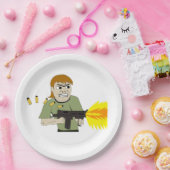 Maschinenschieber Pappteller (Party)