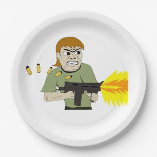 Maschinenschieber Pappteller