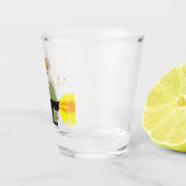 Maschinenschieber Schnapsglas (Rechts)
