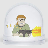 Maschinenschieber Schneekugeln (Rückseite)