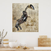 Maschinensteuerung1 Poster (Küche)