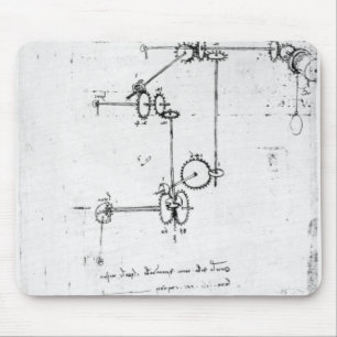 Maschinerieentwürfe, fol. 399v-b mousepad